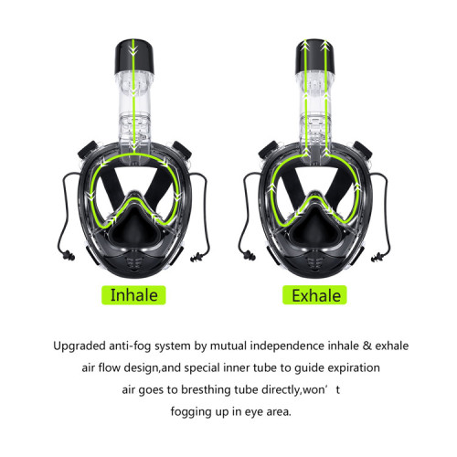 Underwater product mask snorkel for mini scuba diving