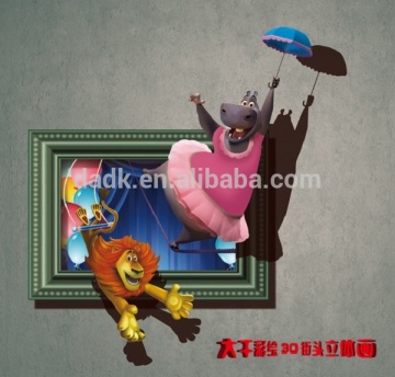 saudi arabia low price 3D PVC paintting dado