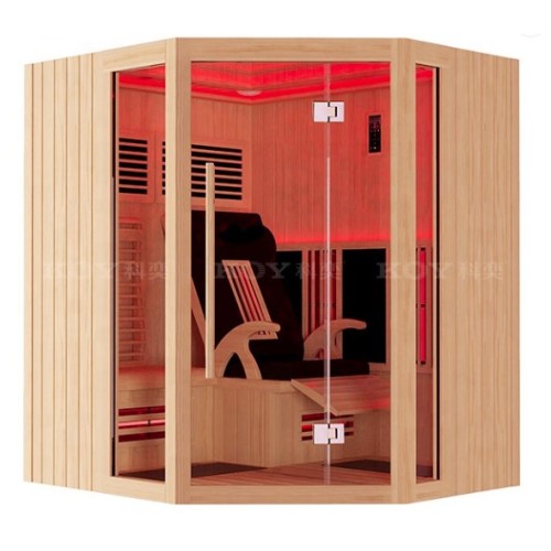 Hemlock wood far infrared sauna room hotsale sauna