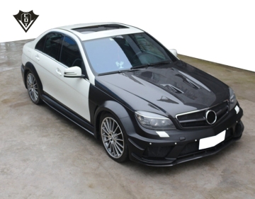 2008-2010 मर्सिडीज बेंज C63 ब्लैक सीरीज़ बॉडी किट
