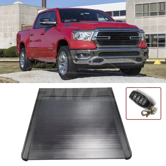 Electric Hard Aluminum Roller Lid Shutter Tonneau Cover for Dodge Ram 1500/2500/3500 4X4 Pickup Truck Accessories
