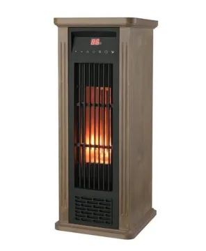Good Price 1500W Home Room Infrared Wood Tower Heater Fan Heaters with LED Display