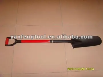 agricultural implements S6046 shovel with ruber handle