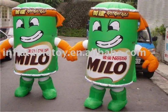 advertising inflatable moving cartoon