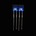 Ceàrnag Super Bright 2 * 5 * 5mm DIP Blue LED 0.2W