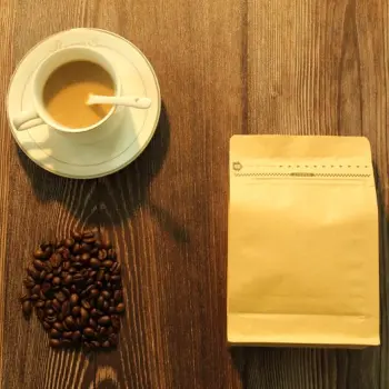 200g flat bottom side gusset  kraft paper  bag