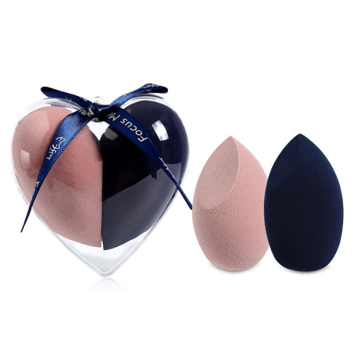 Heart Makeup Egg Set med box kosmetiskt verktyg