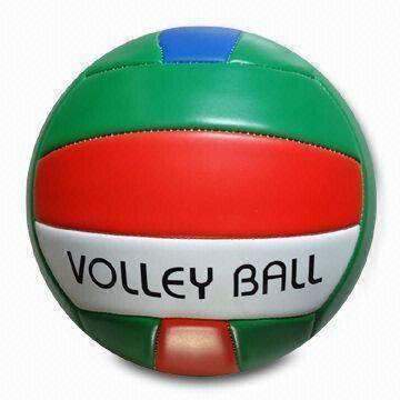 PU Leather Volleyball, Comes in Customized Designs, Available in Various Colors, Used for Promotions