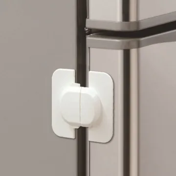J339 Baby Safety Child Protection Plastic Refrigerator Cabinet Lock