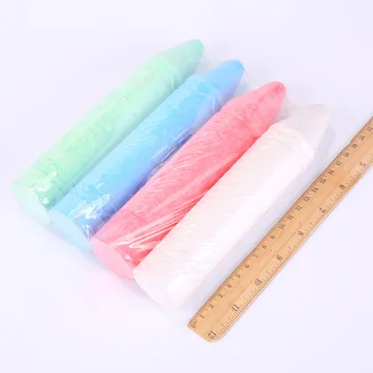 Super Big Jumbo Sidewalk Crayon Chalk: Custom, Dustless, and Washable for Outdoor Art