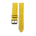 Plush Leather Suede Strap with Pin Buckle