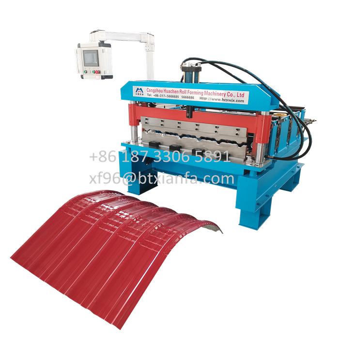 IBR Arch Crimp Curve Machine for Trapeazoidal Roof