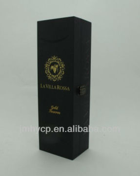 Single-bottle portable type new design pine winebox