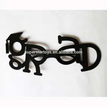 3170401-35 graduation memorial glasses dance mask glasses letter glasses