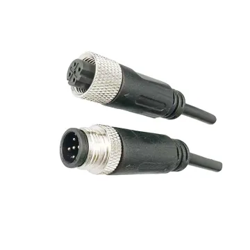 M12 Waterproof Cable 4 Pin