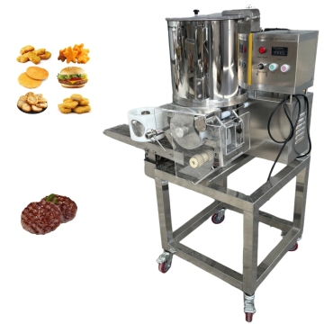 Automatic Meat Processing Production Line: Burger Patties, Chicken Nuggets, and Cutlets Making Machine