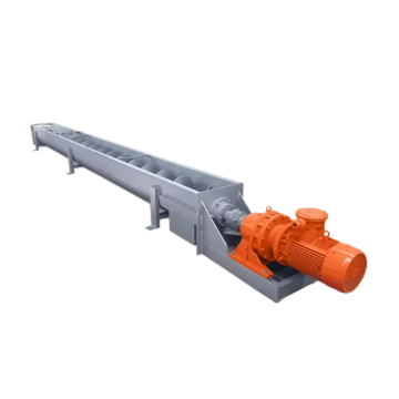 Flexible Concrete Carbon Steel Heat Resistant Auger Feeder Conveyor for Cement Industry