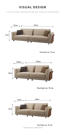 Cowhide L-Shape Sectional Sofa