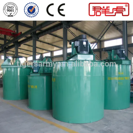 agitation mixer for mining beneficiation plant