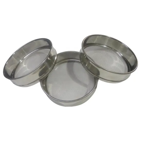 50 Mesh Woven Stainless Steel Sieve Filter for Flour Sieving
