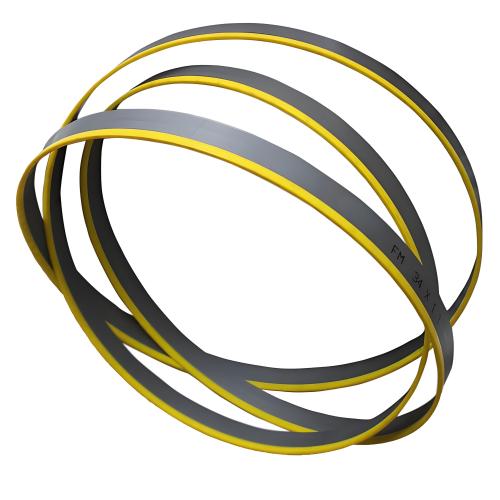 Lama per sega a nastro M42 con set di rastrelli grandi