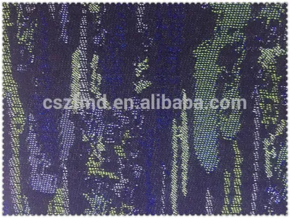 Yarn Dye and Jacquard Denim Fabric for Shoes