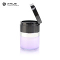 15g press cream bottle with flip mirror