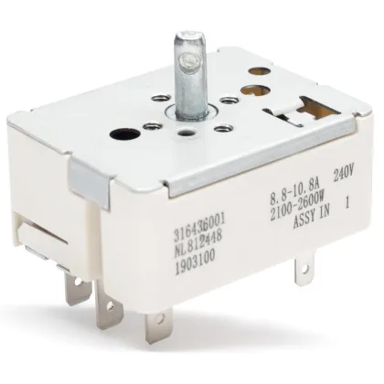 Replacement Range Surface Element Switch for Frigidaire Models 316436001, 316021501, and 1155395