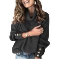 Women's Oversized Turtleneck Chunky Pullover Sweaters