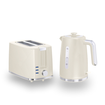 Cordless Kettle and Toaster Collection with Premium Textured Finish