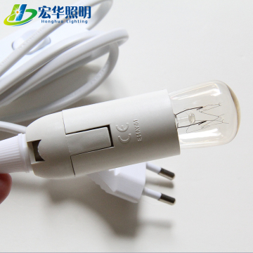 Power Electric Cables and Salt Lamp E14 Cord for Lamps