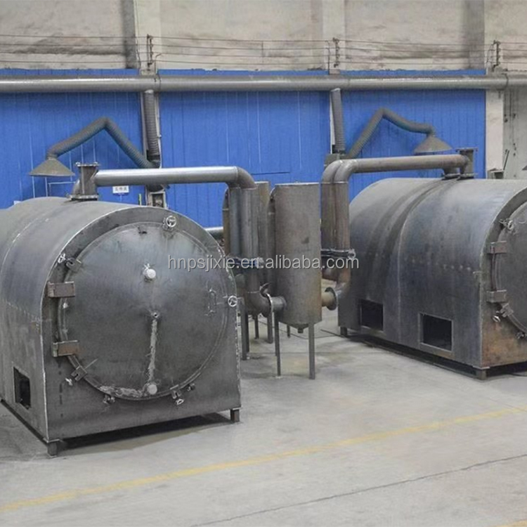 Coconut Shell and Palm Kernel Shell Charcoal Carbonization Furnace
