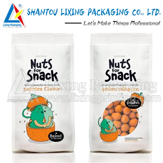 LIXING PACKAGING plastic bag for snack food packaging bag