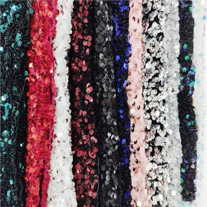 embroidery velvet fabric For Dress