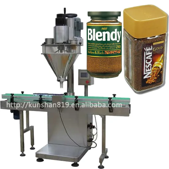 instant coffee filling machinery