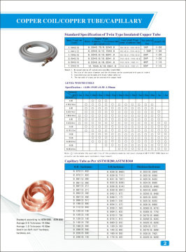 Refrigerant Copper Capillary Tube