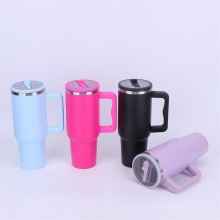 Portable and minimalist outdoor sports cup with handle