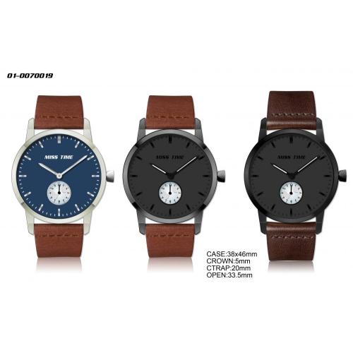 5 atm Water Resistant Stainless Steel Watch Sapphire