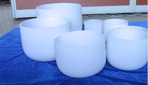 Seven chakra set singing bowl