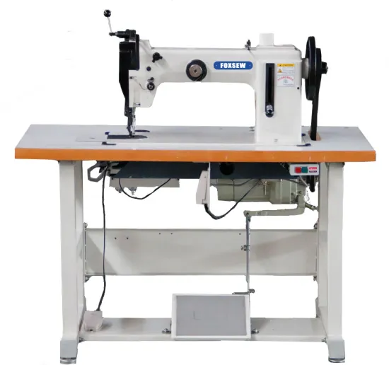 Single Needle Compound Feed Walking Foot Heavy Duty Leather Sewing Machine