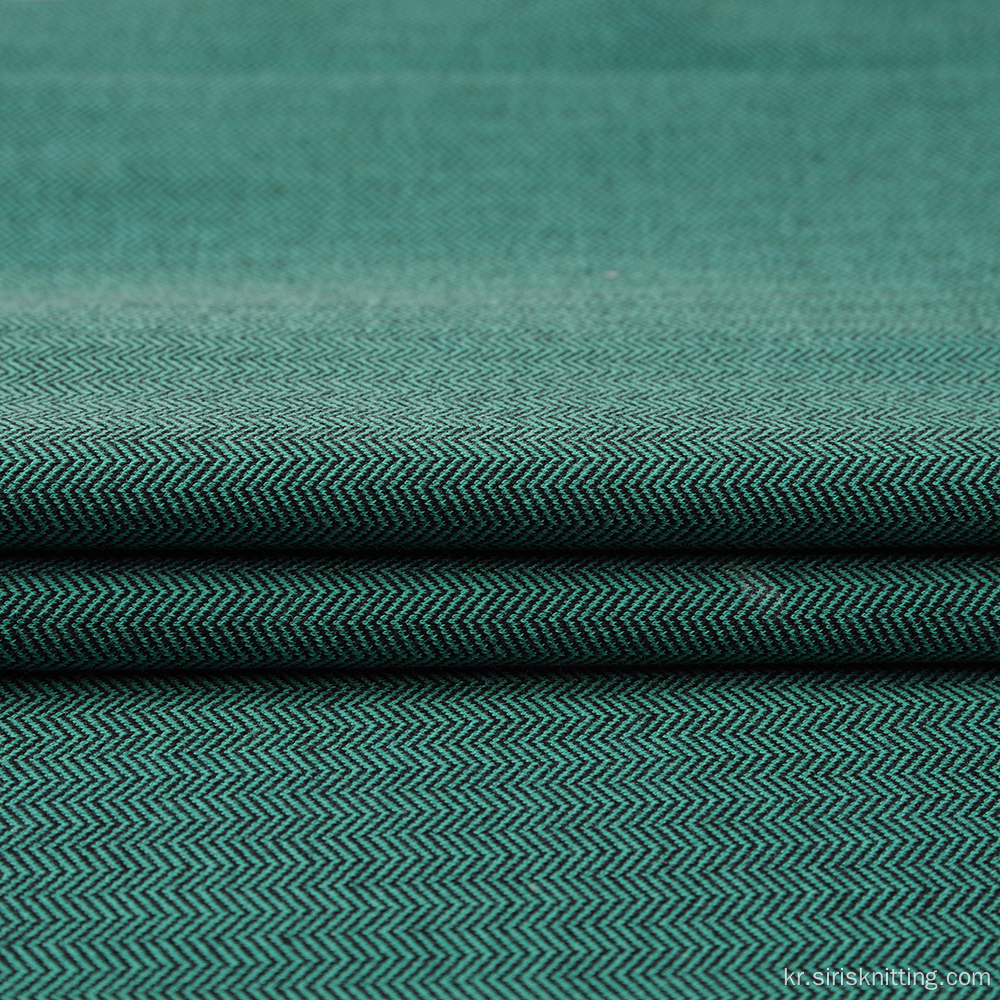 Siro Polyester Viscose Spandex Jacquard Ponti Roma 패브릭