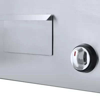 Commercial Hotel Restaurant Kitchen Equipment Stainless Steel Gas Griddle