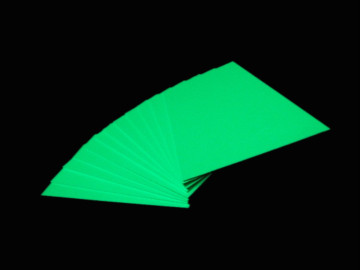 Realglow Photoluminescent PVC Rigid Sheet Sign