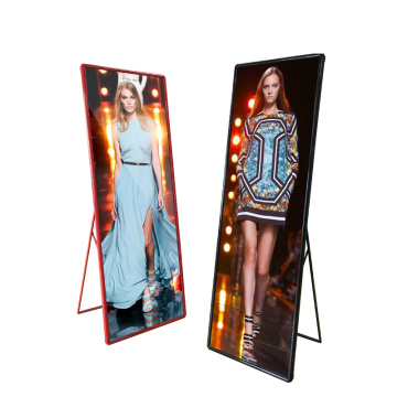 High contrast Indoor LED Poster for advertising