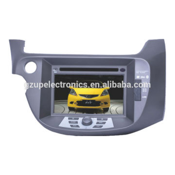 7" Fixed Double Din DVD Player with GPS for 2009 Honda New Fit,7 inch customised dvd player for HONDA