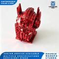Optimus Prime Kask Alüminyum Süslemesi