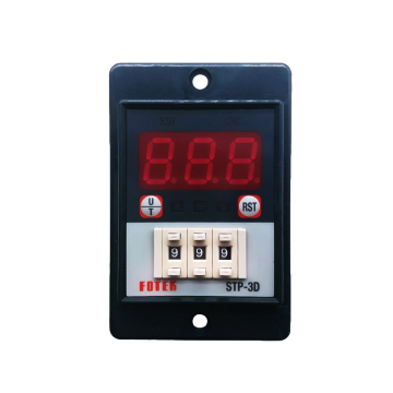 Ψηφιακό χρονοδιακόπτη Fotek STP-3D 0 ~ 999 50*60 Διερόδια περί καθυστέρηση χρόνου πολλαπλών λειτουργιών