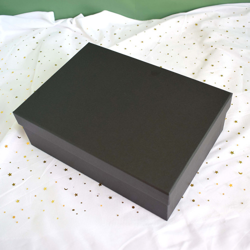 Großhandelspapier Black Geschenkbox mit Deckel