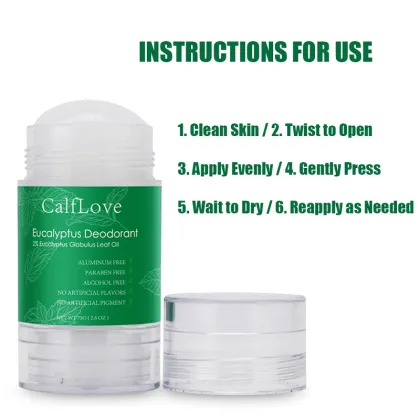 CalfLove Hot Sale Antiperspirant Deodorant Stick for Men and Women