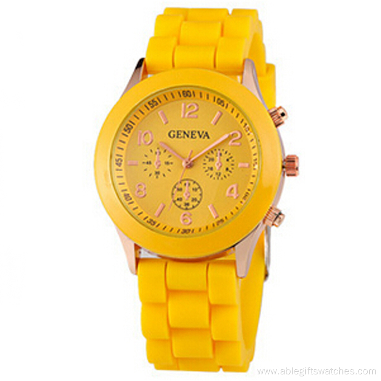 Silicone Fashion Children`s Intelligent waterproof Watch